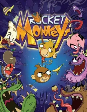 Космомартышки / Rocket Monkeys (сериал 2012)